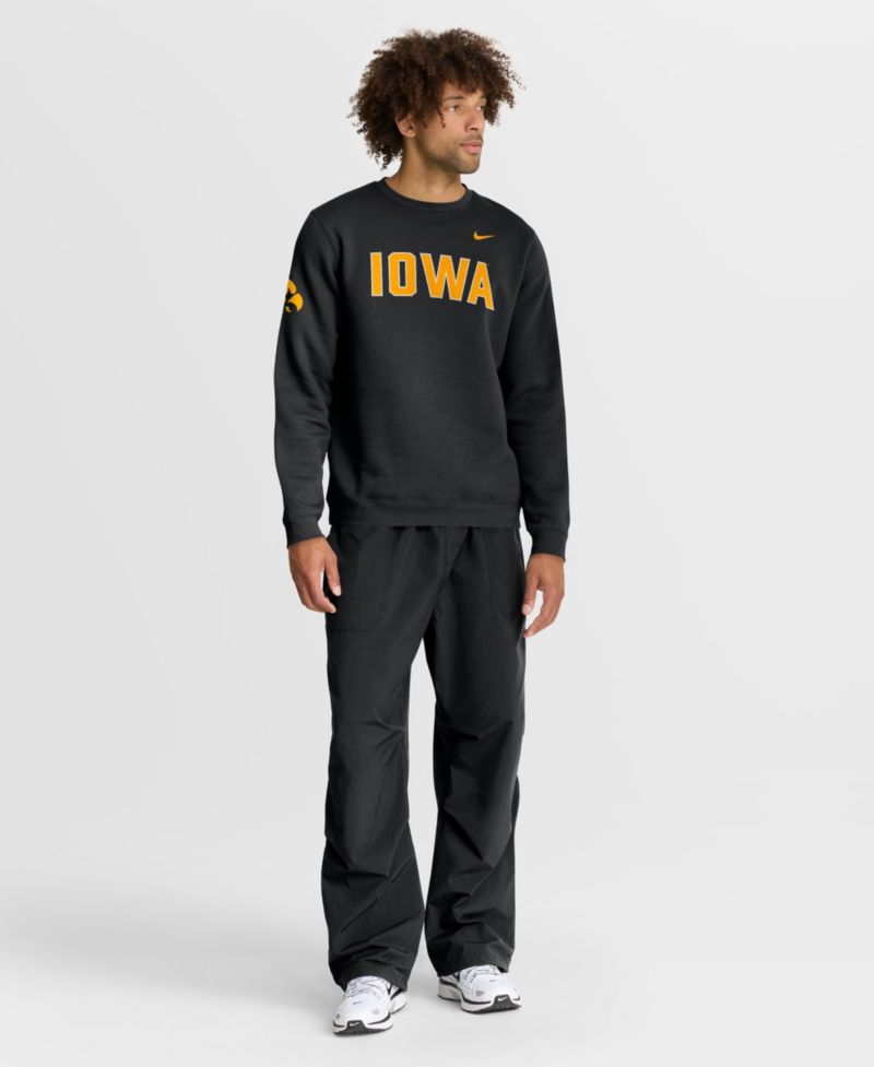 Men's Iowa Hawkeyes Iowa Sideline Club Fleece Sweatshirt