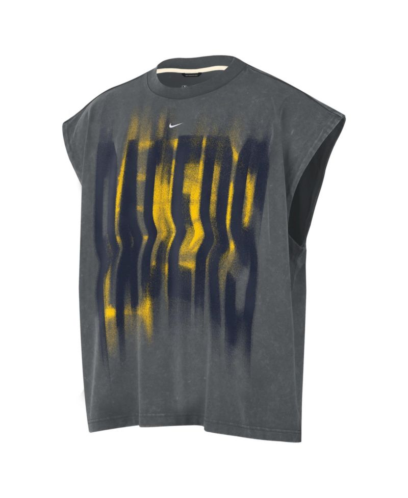Men's Charcoal Indiana Pacers 2026 Standard Issue Pre-Game Sleeveless Top