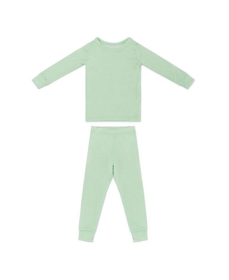 Baby Boys Pear Stripe Pajama Set