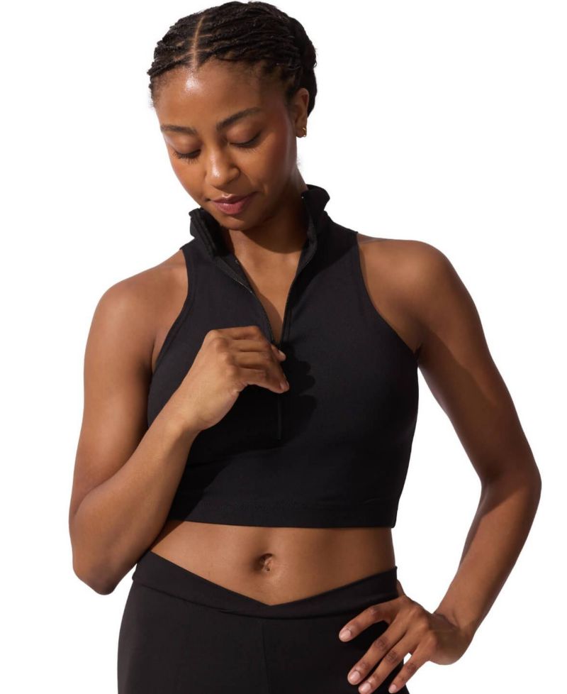 Team Basics Mock Neck Top