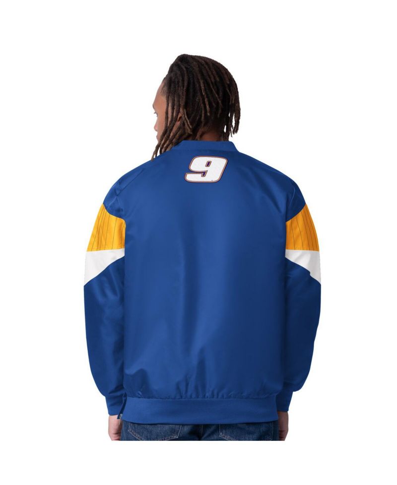 Men's Royal Chase Elliott Napa Striker I V-Neck Pullover Jacket
