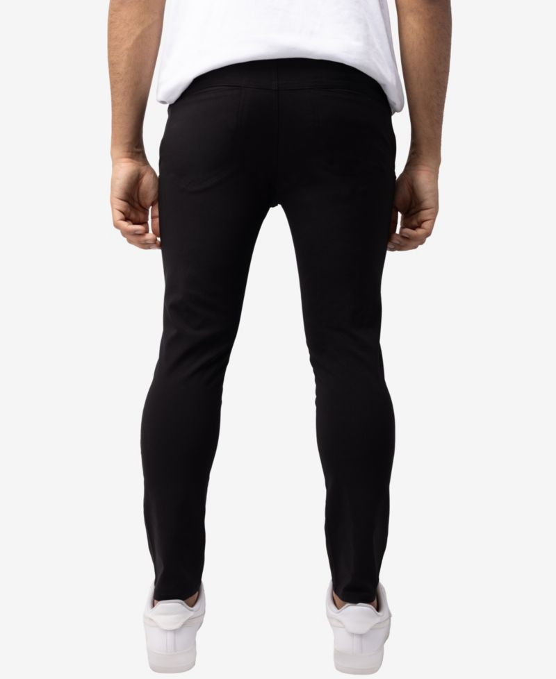 Men's Trouser Slit Patch Pocket Nylon Pants
