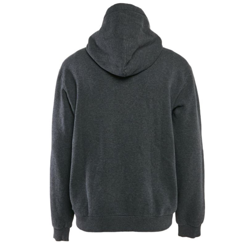 Men's Crown Embroidered Cotton Hoodie