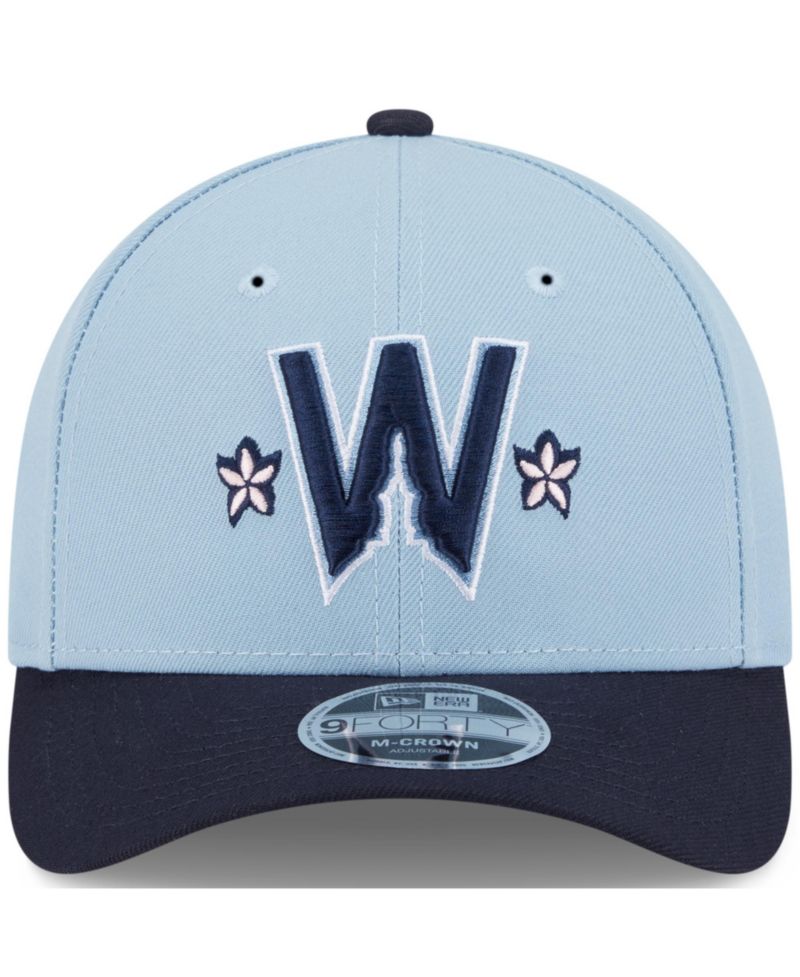 Men's Black Washington Nationals 2025 City Connect 9FORTY M-Crown Adjustable Hat