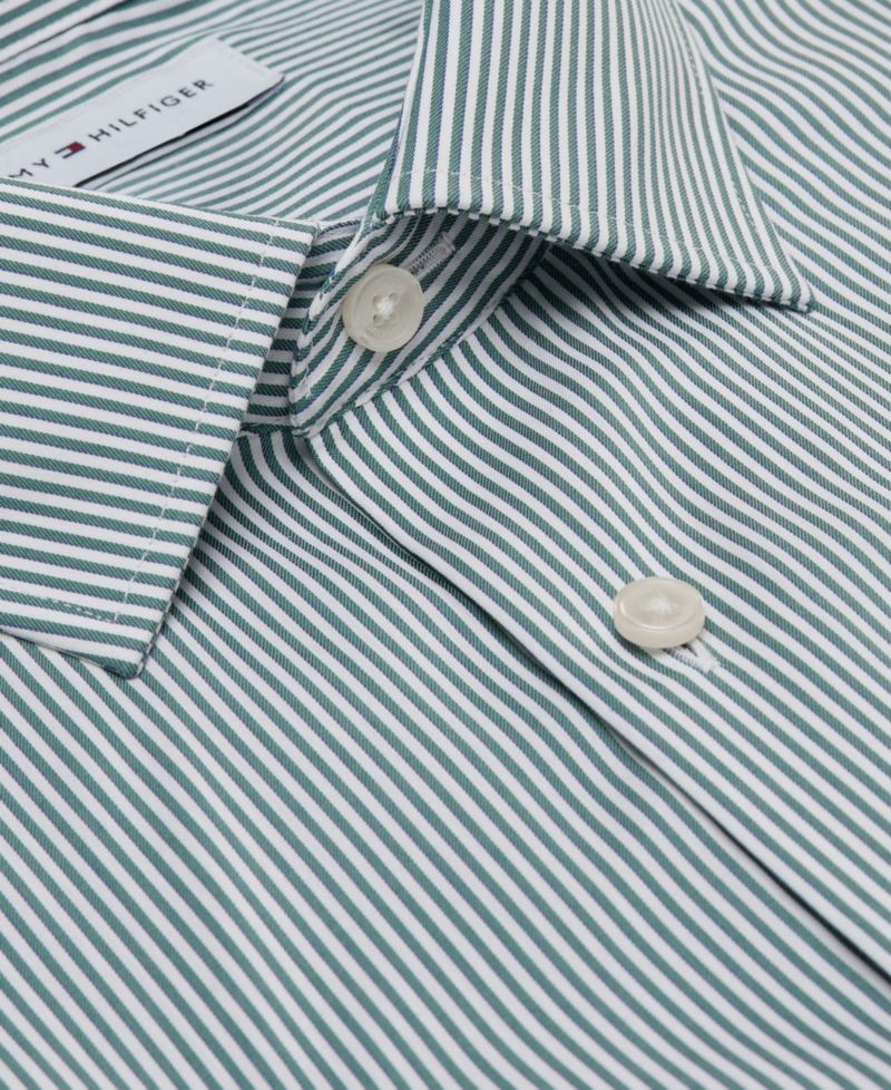 Men's Regular-Fit Stripe Dress Shirt