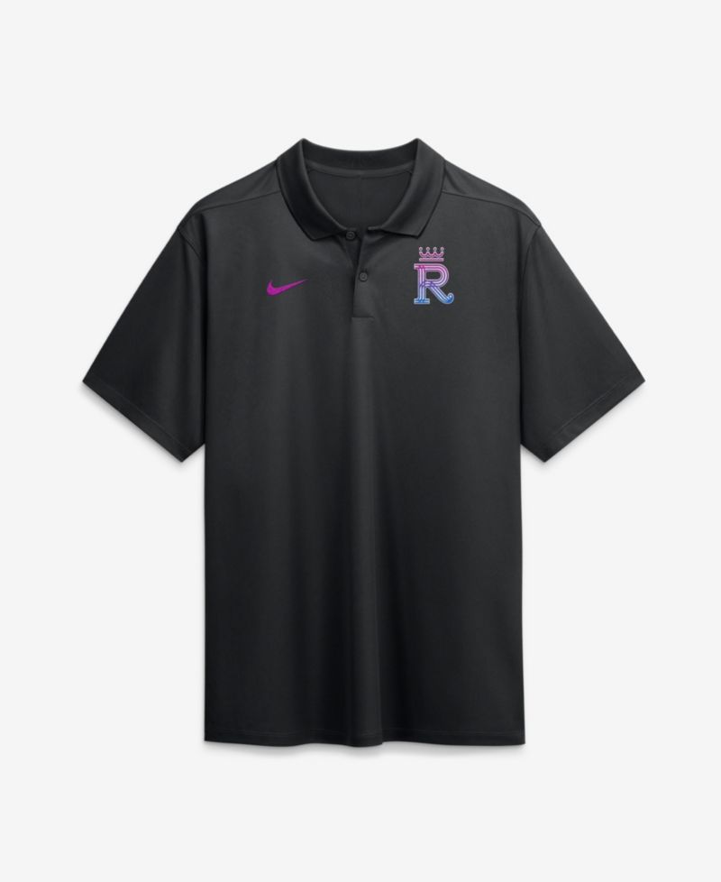 Men's Black Kansas City Royals City Connect Victory Dri-FIT Polo Shirt