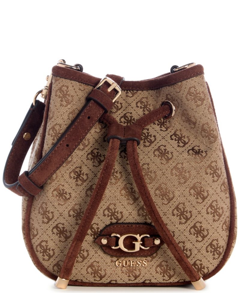 Samantha Small Drawstring Bucket Handbag