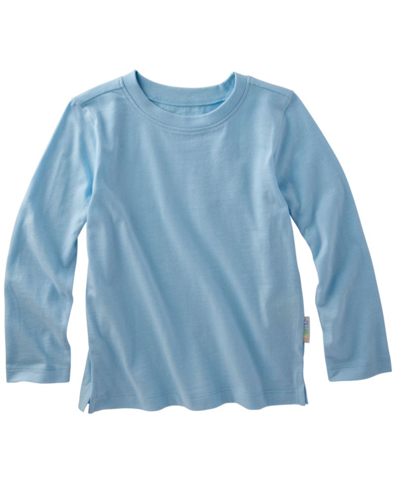 Baby Boys' or Baby Girls' Round Neck Long-Sleeve T-Shirt, 5-Pack