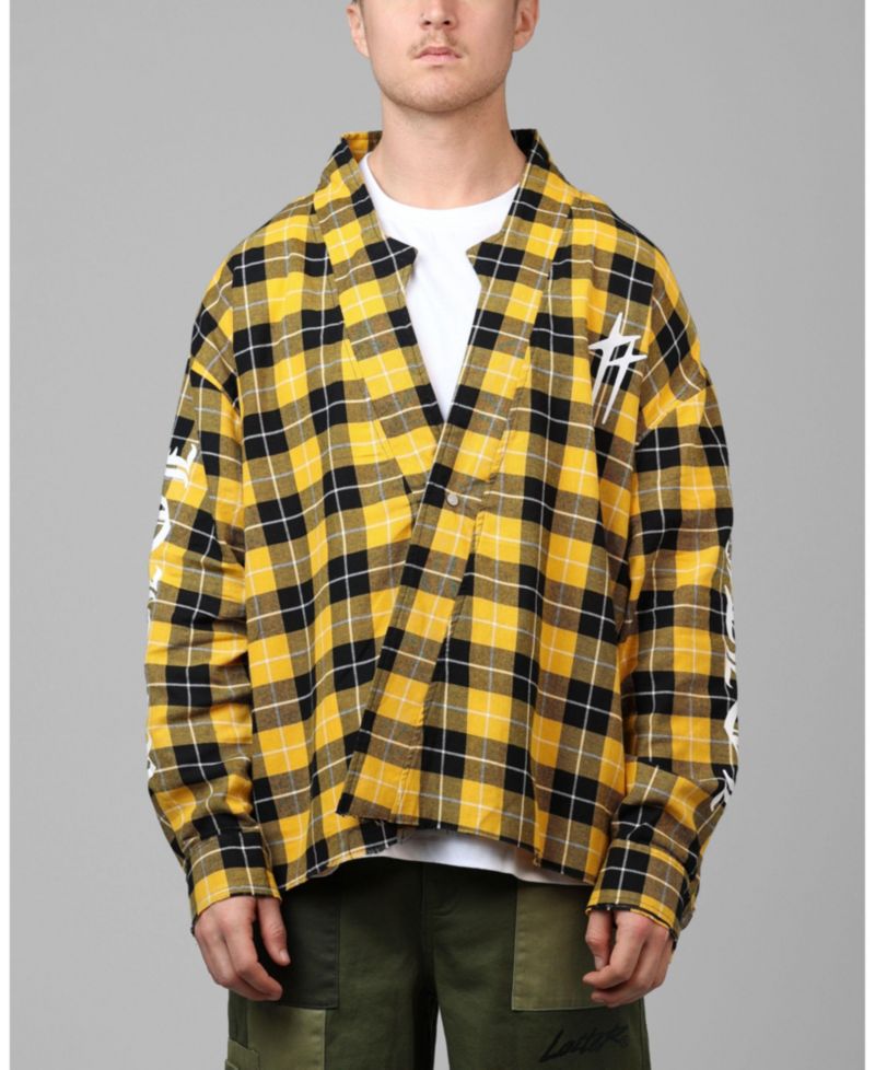 Men's Kimono Flannel Jackets
