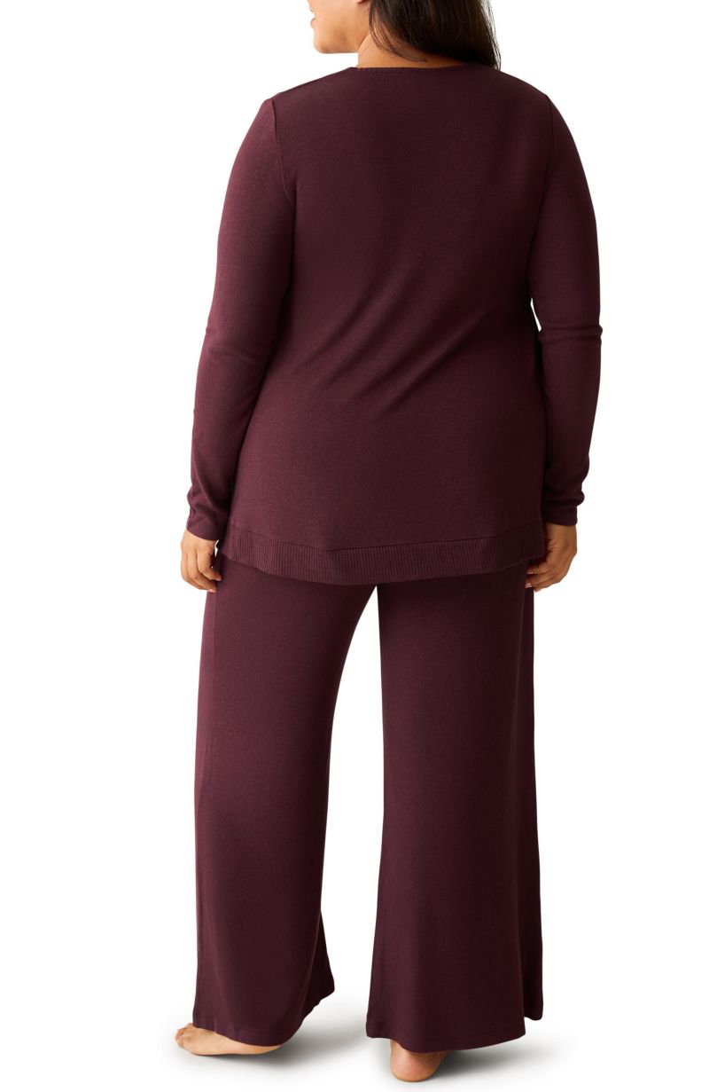 Maternity CozyKnit Nursing V-neck Top