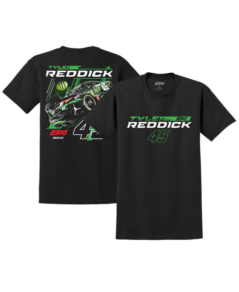Мужская черная футболка Tyler Reddick Beast Car