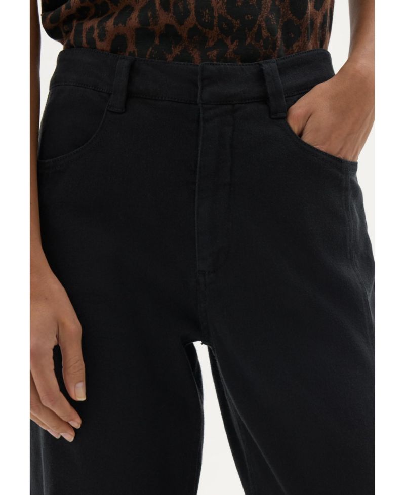 Women's Cordi Barrel-Leg Twill Pants