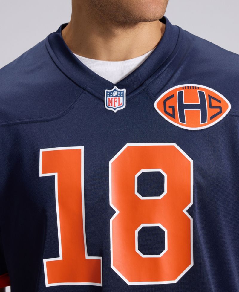 Men's Caleb Williams Navy Chicago Bears 2026 Rivalries Collection Game Jersey