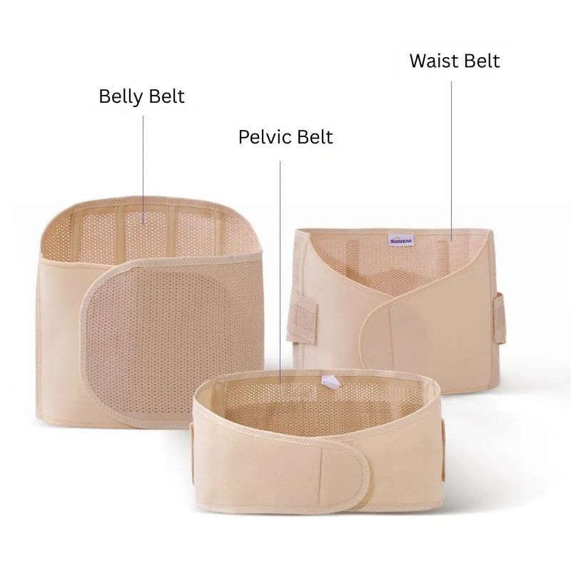 Women's 3-in-1 Pregnancy and Postpartum Recovery Belly Band