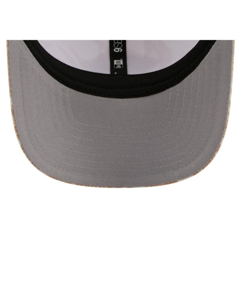 Men's Tan Chicago Cubs Tonal Palm 9SEVENTY Adjustable Trucker Hat