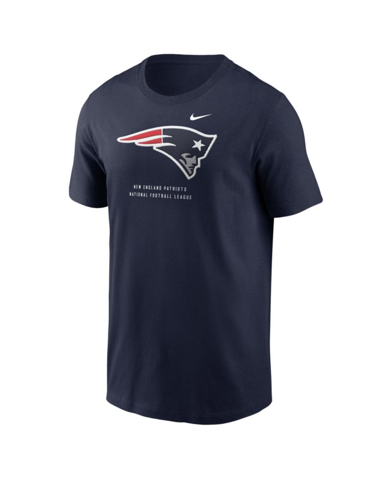Men's New England Patriots Crewneck Short-Sleeve T-Shirt