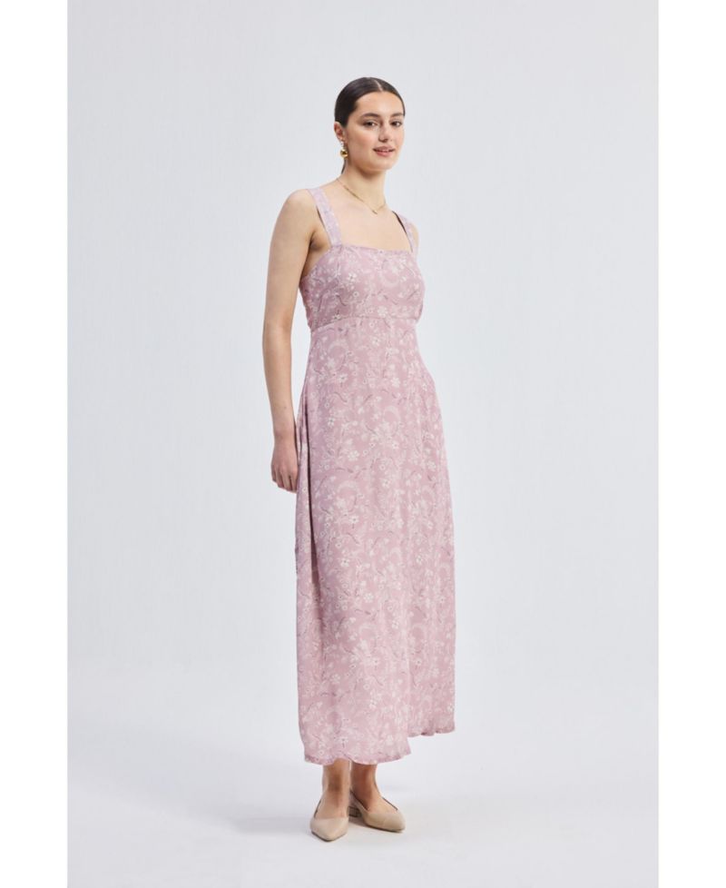 Women's Perfect Floral Maxi with Tapered Straps