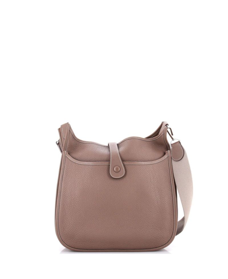Pre-Owned Hermes GM Evelyne Bag Gen II Clemence