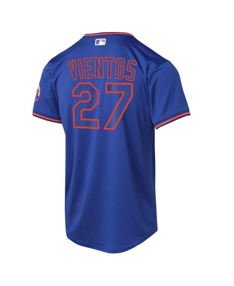 Big Boys and Girls Mark Vientos Royal New York Mets Alternate 2 Limited Jersey