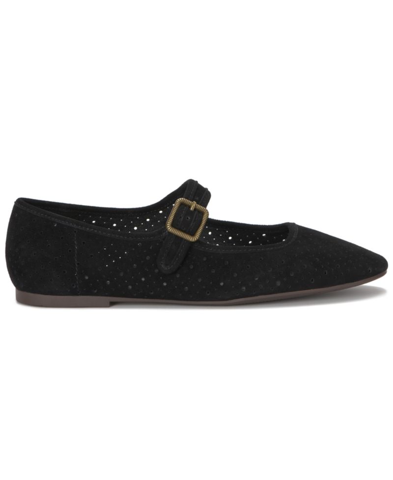 Women's Tannyr Perforated Mary Jane Ballet Flats