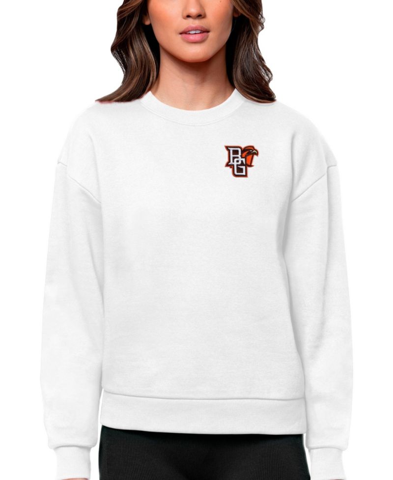 Women's Bowling Green St. Falcons Long-Sleeve Crewneck Pullover Sweatshirt