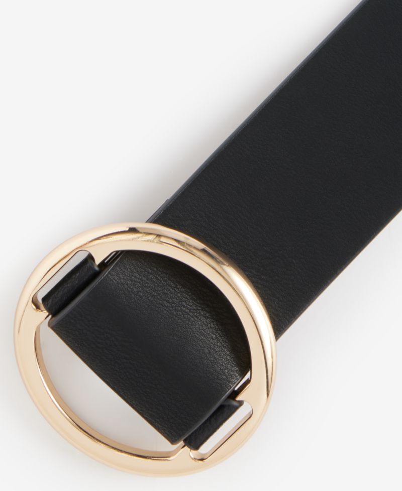 Round Friction Pull Through Extended Size Pant Belt