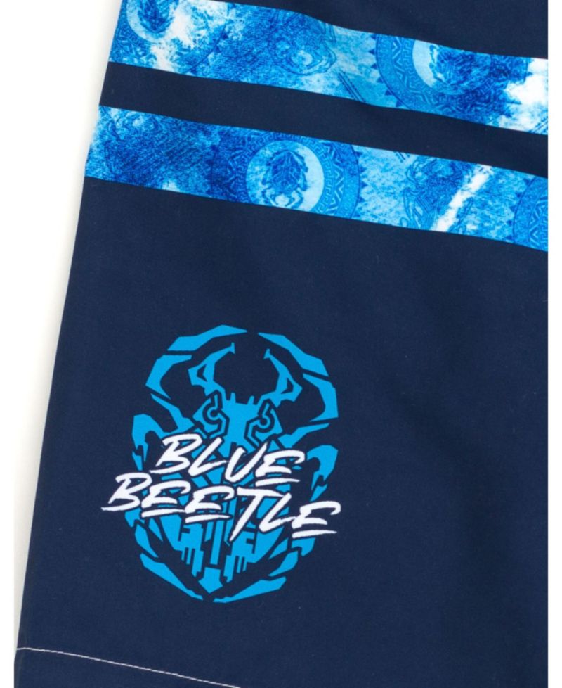 Boys DC Comics UPF 50+ Swim Trunks Bathing Suit