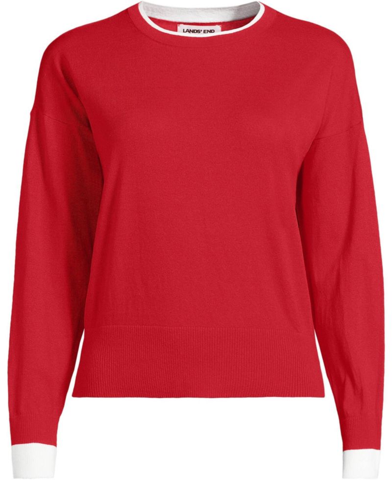 Women's Drifter Lite Double Trim Crew Sweater