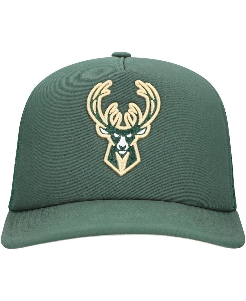 Men's Hunter Green Milwaukee Bucks Core Evergreen OTC Trucker Adjustable Hat