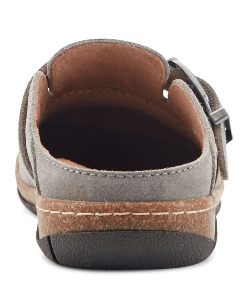 Women's Eileen Woven Suede Footbed Clogs