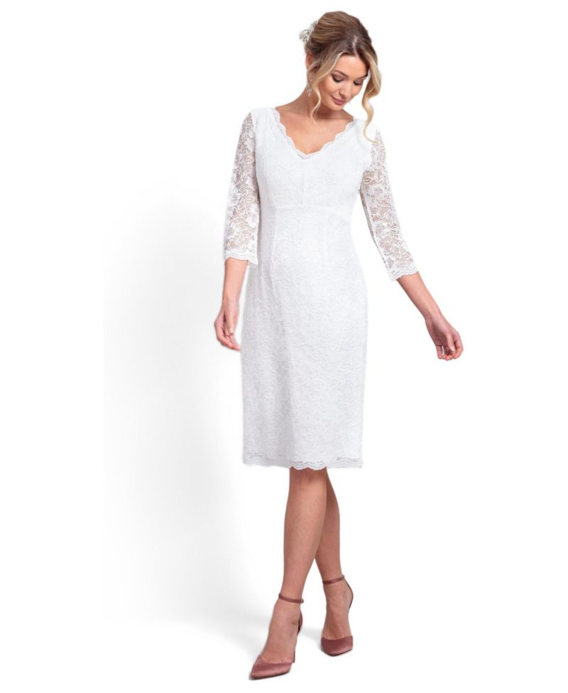 Women's Anya V-Neck Lace Wedding Dress