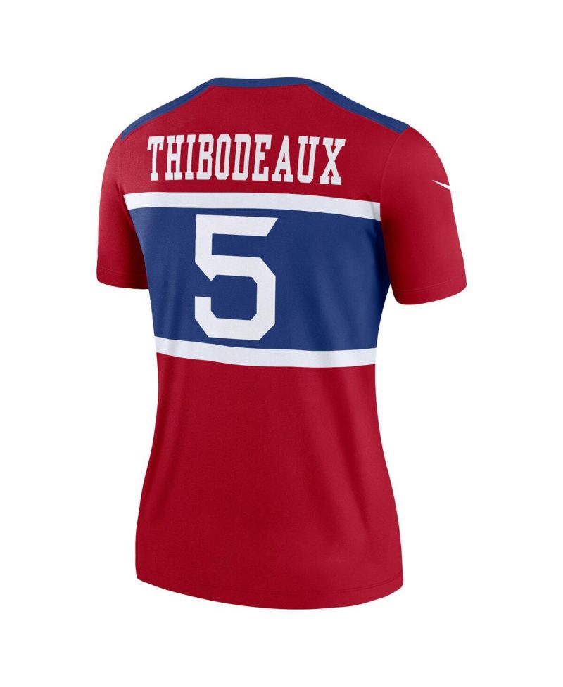 Women's Kayvon Thibodeaux Red New York Giants Alternate Legend Player Performance Top