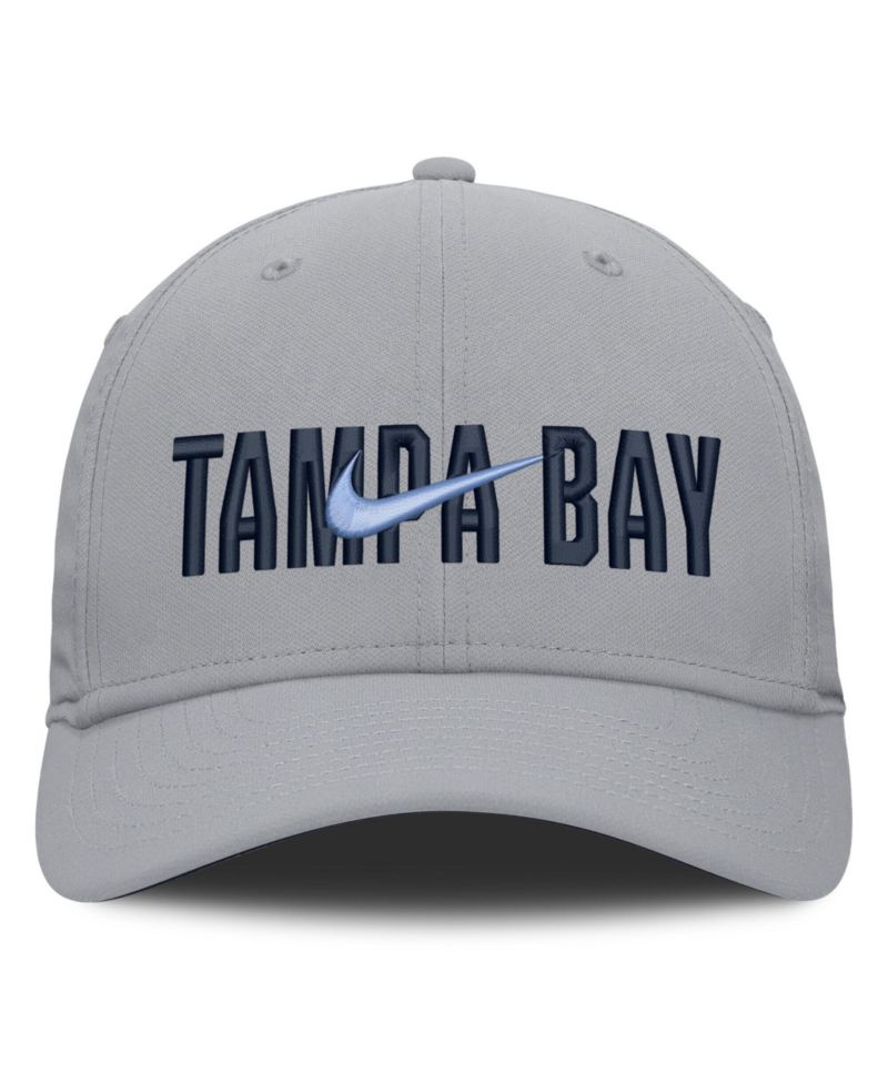 Men's Gray Tampa Bay Rays Primetime Rise Dri-FIT Flex Hat