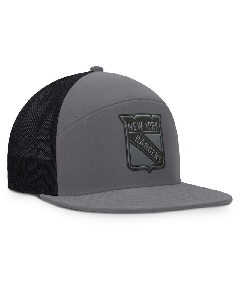 Men's Charcoal New York Rangers Fairweather Adjustable Hat