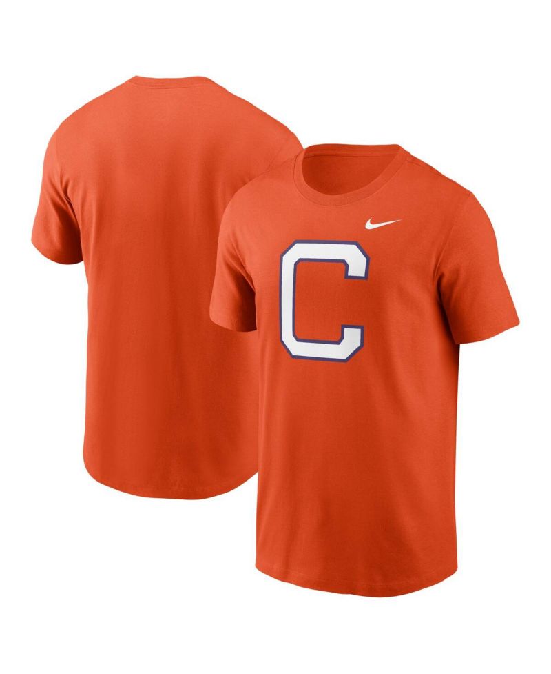 Men's Orange Clemson Tigers Primetime Evergreen Alternate Logo T-Shirt