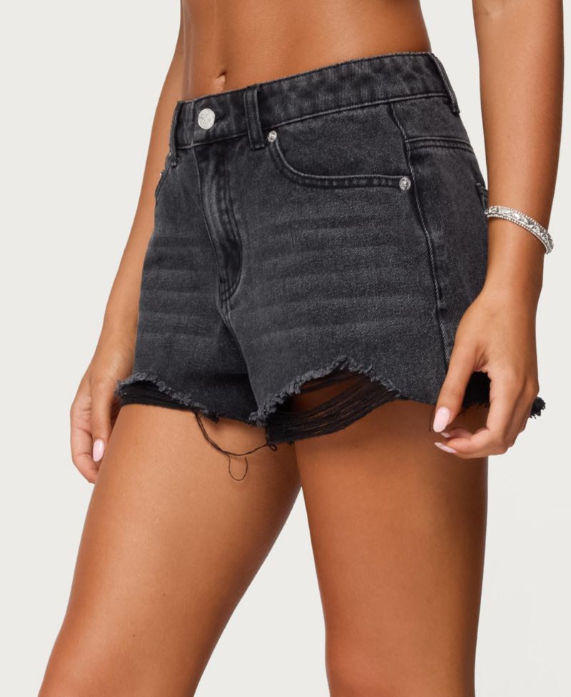 Women's Fern Mid Rise Denim Shorts