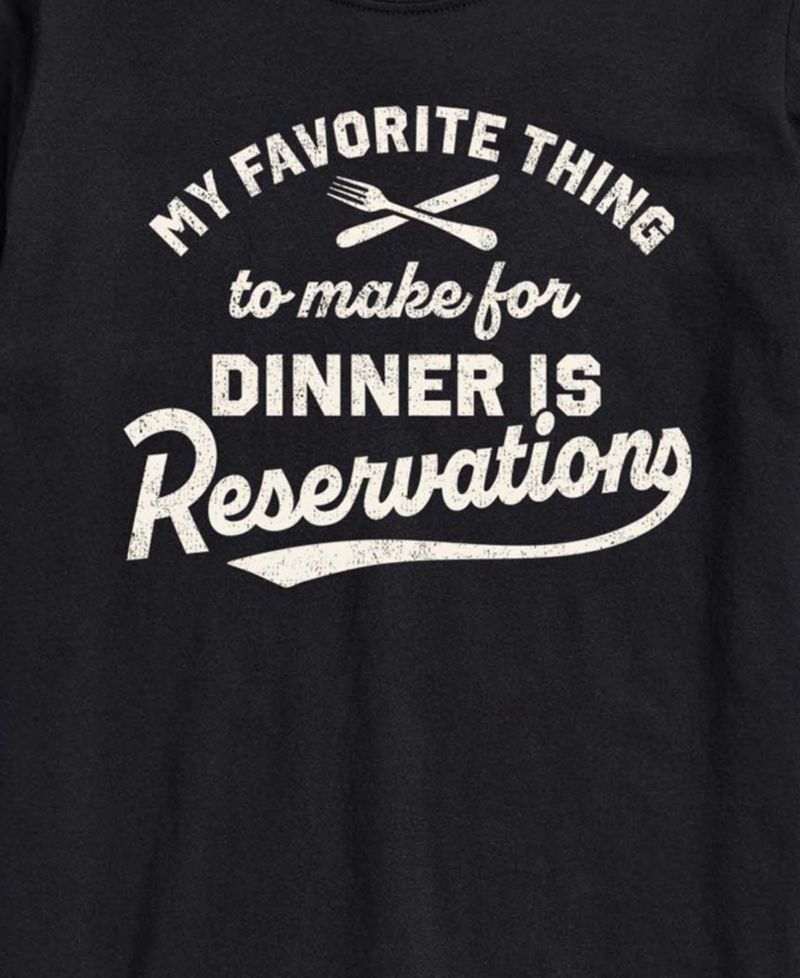 Men's My Favorite Thing Reservations Short-Sleeve Graphic T-Shirt