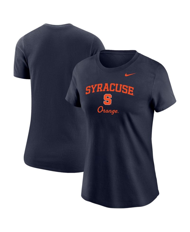 Women's Navy Syracuse Orange Primary T-Shirt