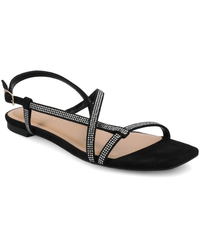 Women's Francis Strappy Glitter Flat Sandals