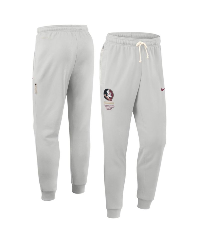Men's Gray Florida State Seminoles 2026 Sideline Standard Issue Dri-FIT Taper Pants