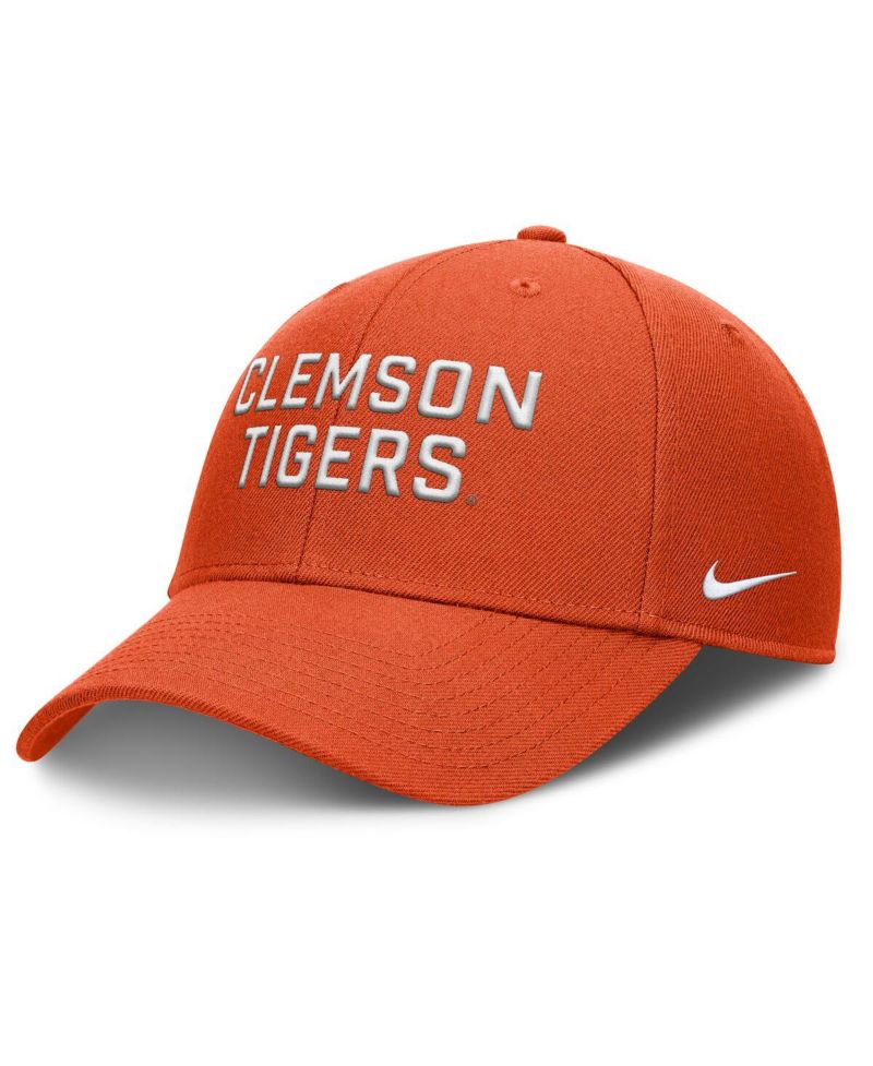 Men's Orange Clemson Tigers Rise Practice Adjustable Hat