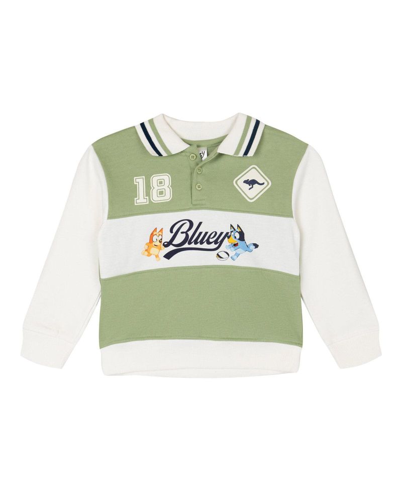 Boy's (5-12) Two-Piece Fleece Polo and Joggers Set