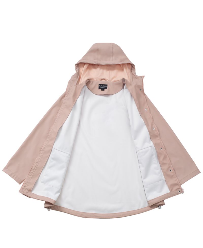 Women's Waterproof Rain Coat Rubberized Jacket