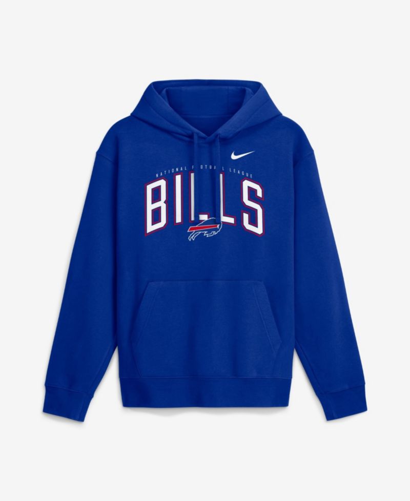 Men's Royal Buffalo Bills Expect Victory Club Fleece Pullover Hoodie