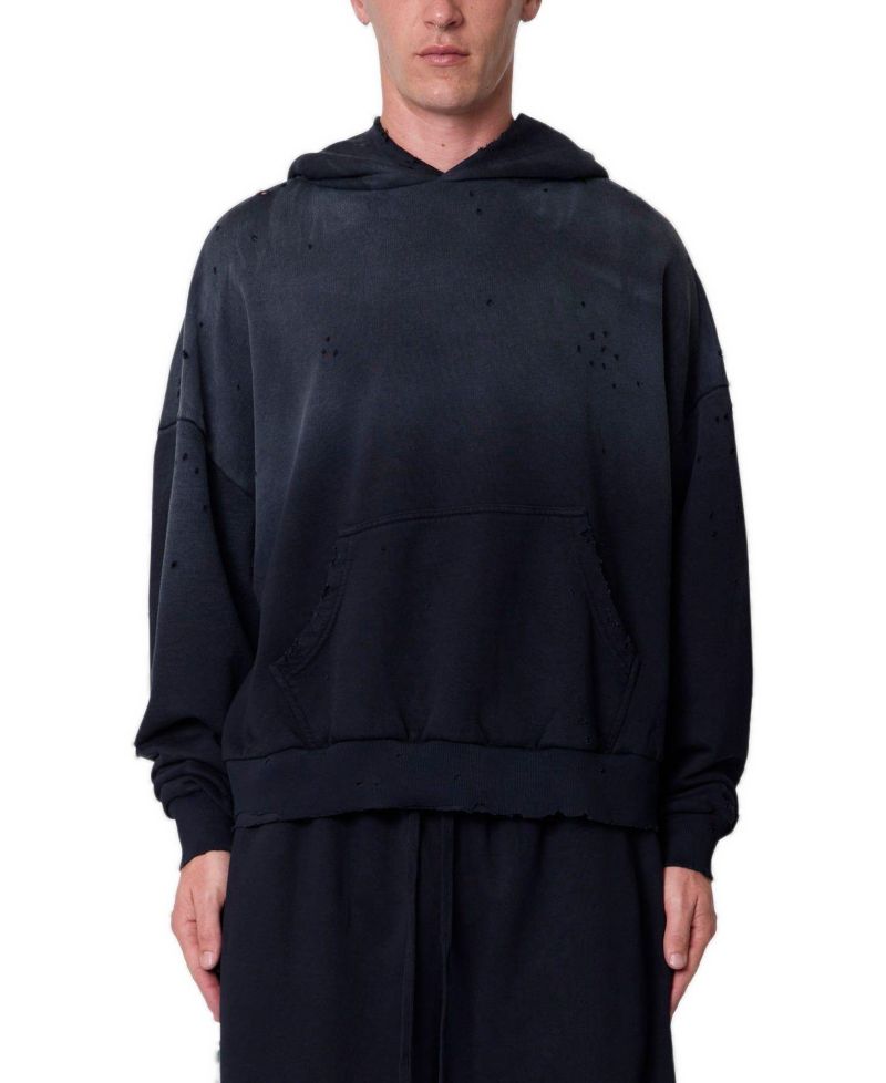 Men's Mojave Oversized Distressed Hoodie