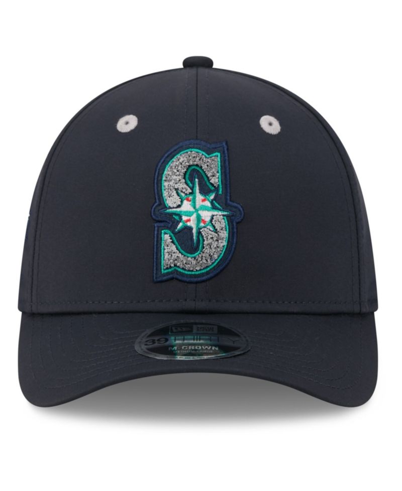 Men's Navy Seattle Mariners 2026 MLB All-Star Game Workout 39THIRTY M-Crown Flex Hat