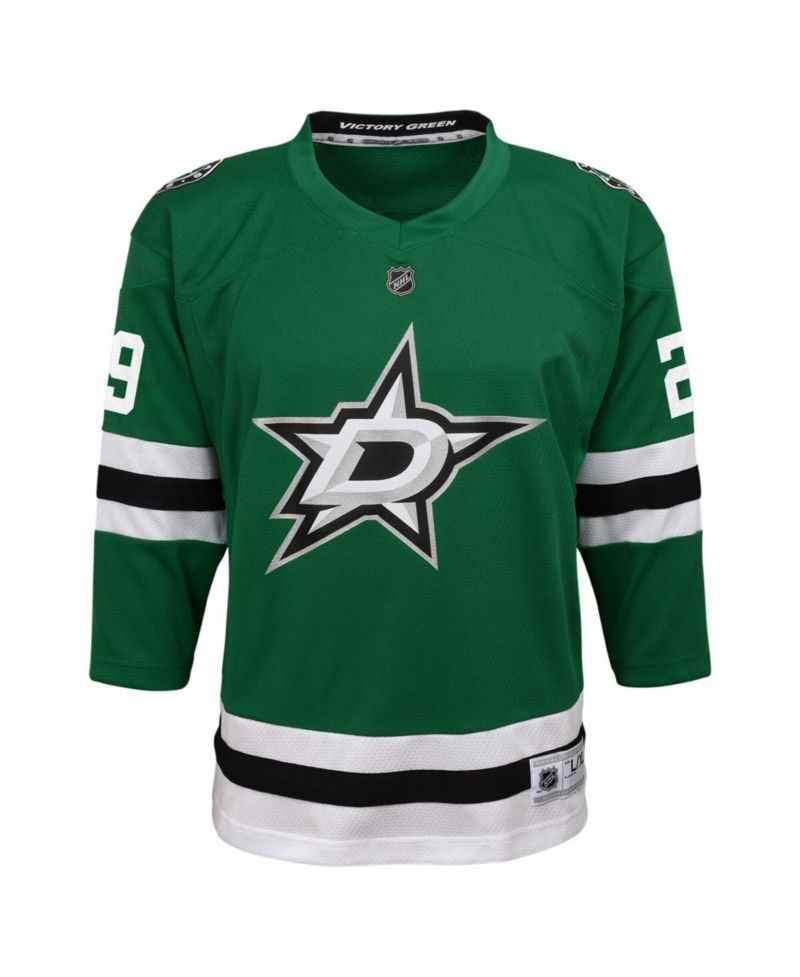 Big Boys and Girls Jake Oettinger Kelly Green Dallas Stars Home Replica Player Jersey