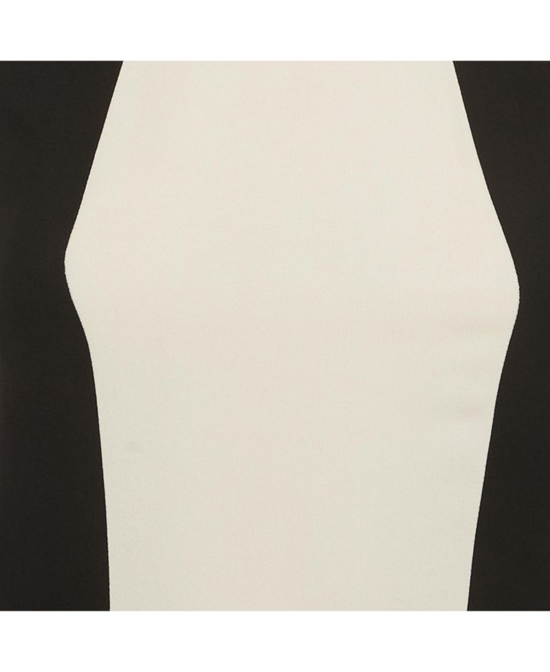 Women's Crepe Paneled Midi Dress