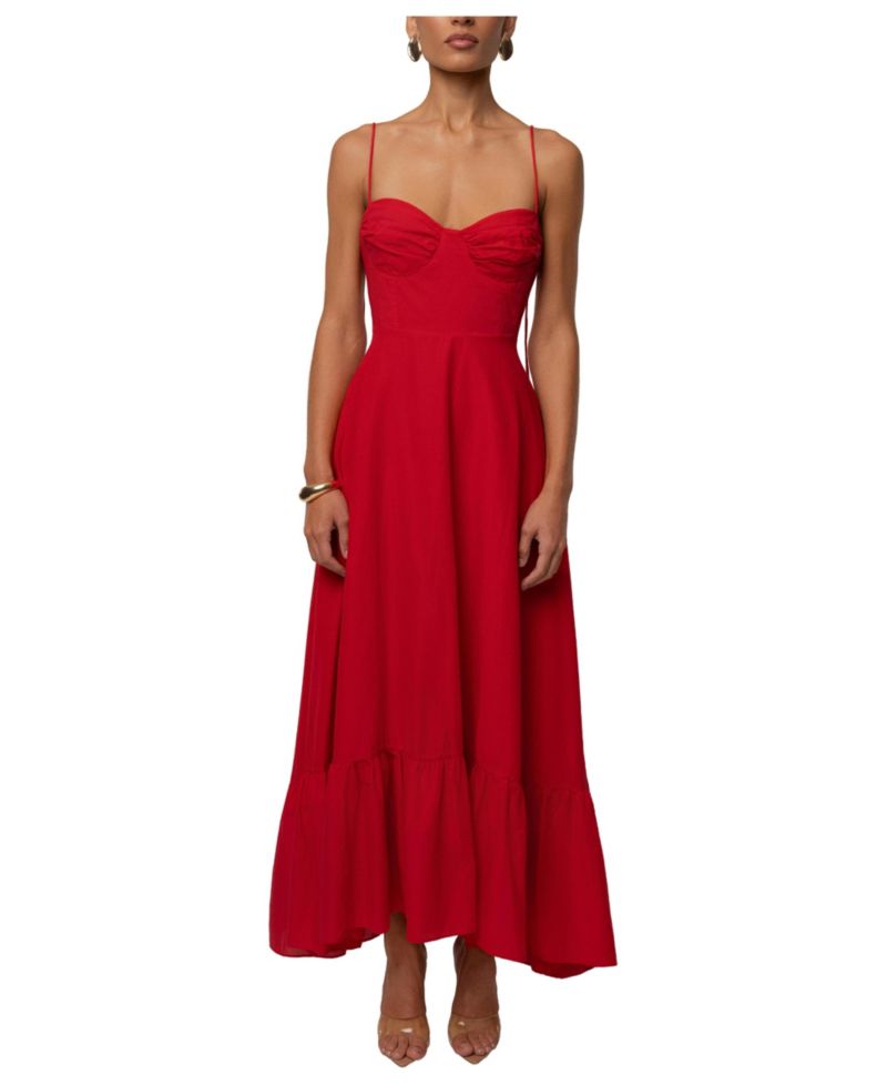 Women's Romantic Flow Maxi Dress