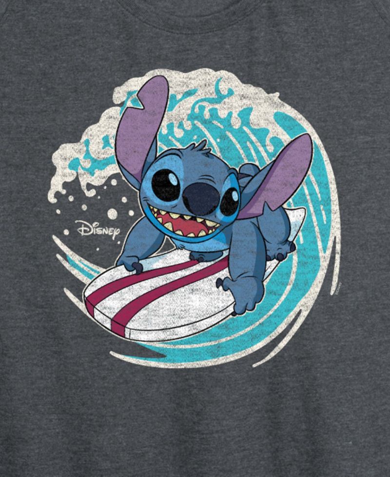 Plus Size Lilo Stitch Surf Racerback Graphic Tank Top
